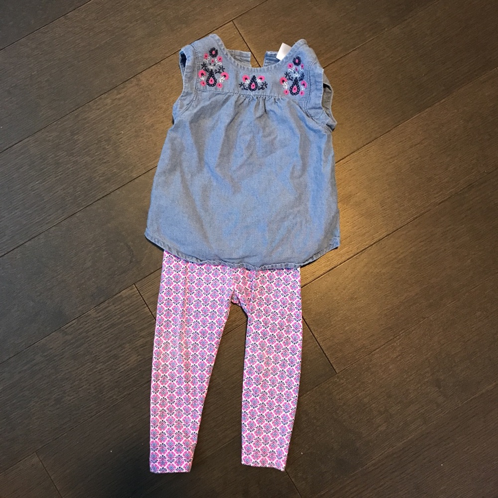 Shirt + legging for baby girl