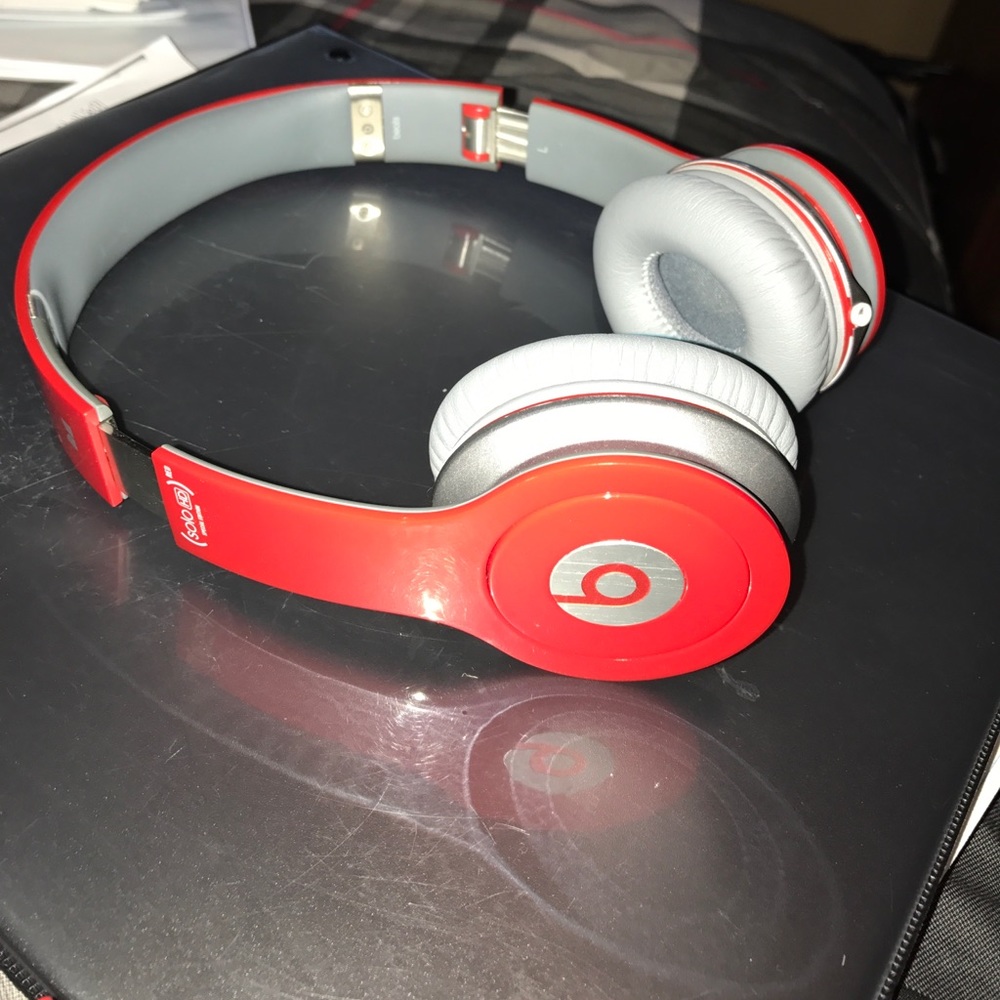 Red Solo HD Beats by Dr. Dre Headphones