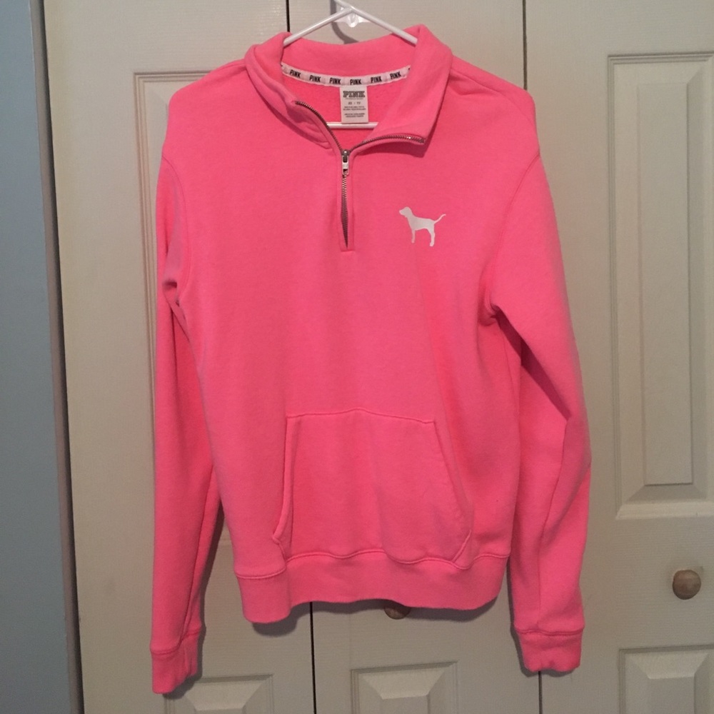 PINK half zip