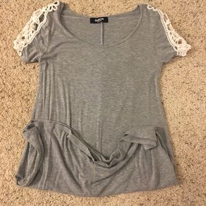 Gray cotton dress