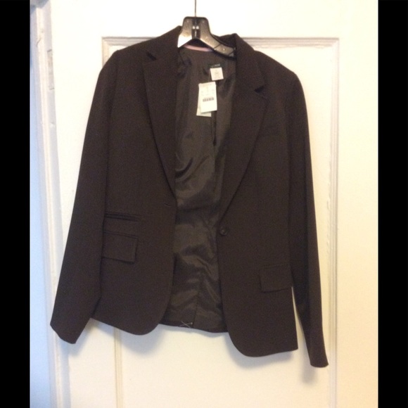 Brown J.Crew Blazer tall 6 - Picture 4 of 8