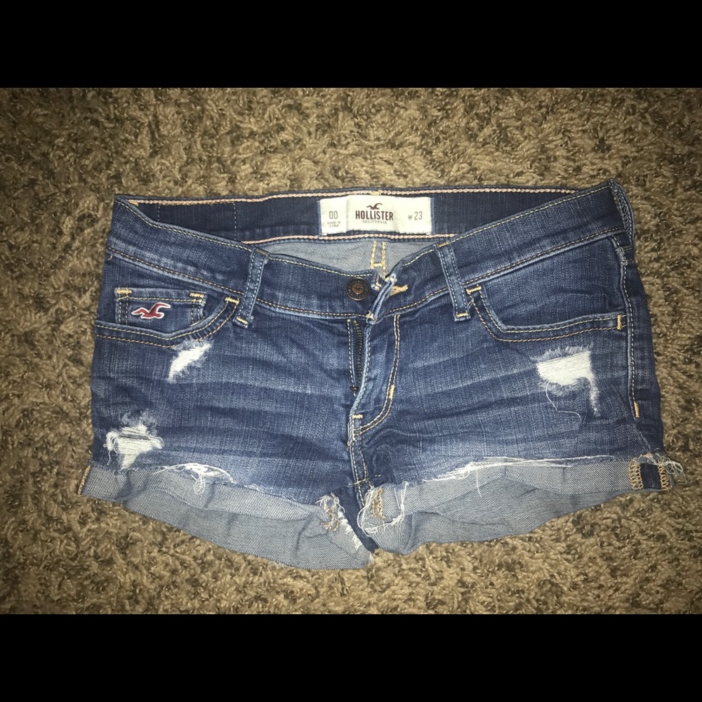Hollister denim shorts
