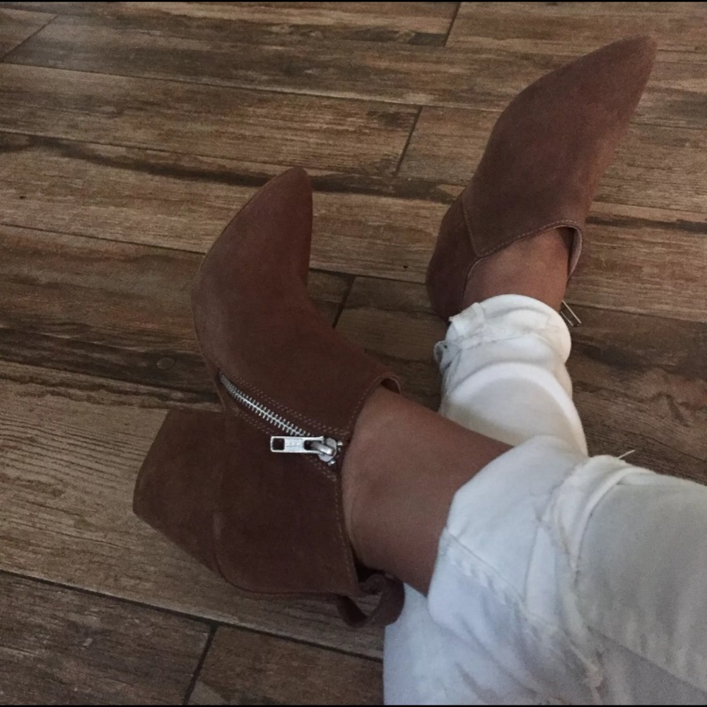 H&M brown booties new without tag