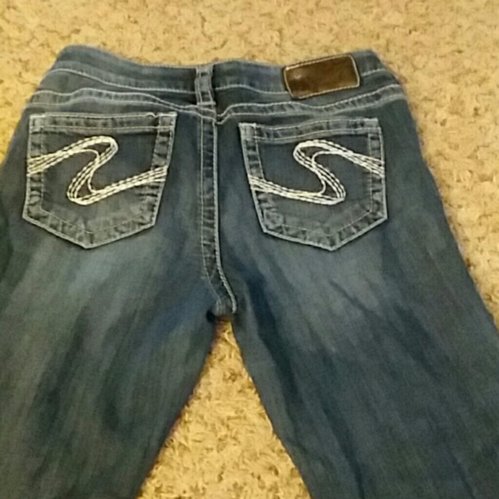 Silver jeans
