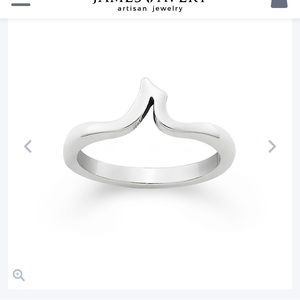 James Avery script r ring