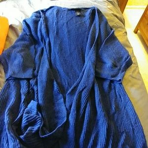 Short sleeve open cardigan