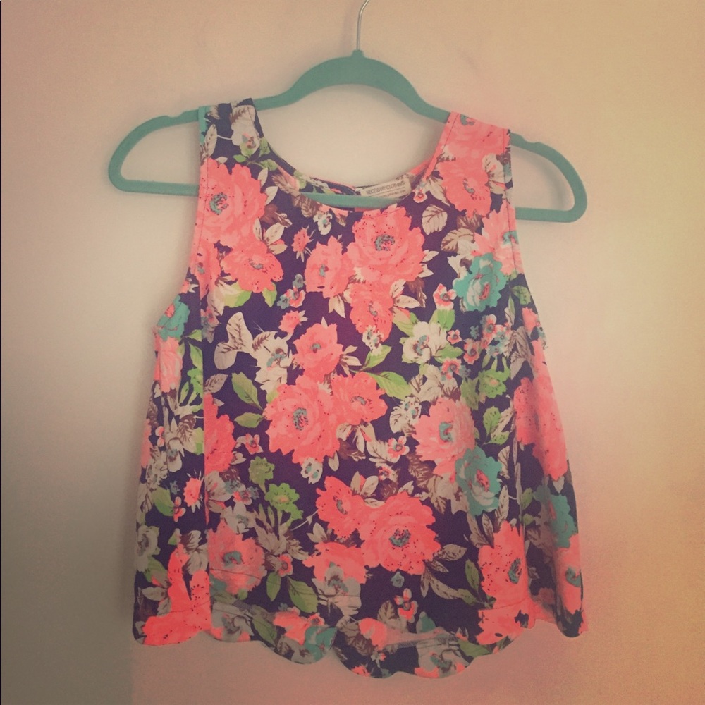 Floral Printed tank top