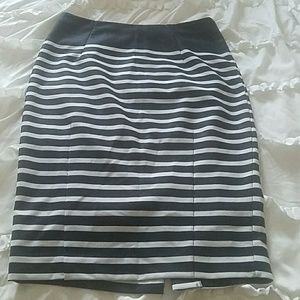 Stripe pencil skirt Stripe pencil skirt