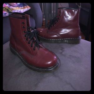 Dr Martens. Never worn. Distressed look.