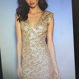 Forever 21 geo pattern dress