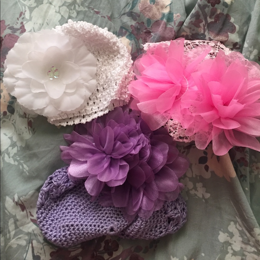 0-12 months headbands for baby girl