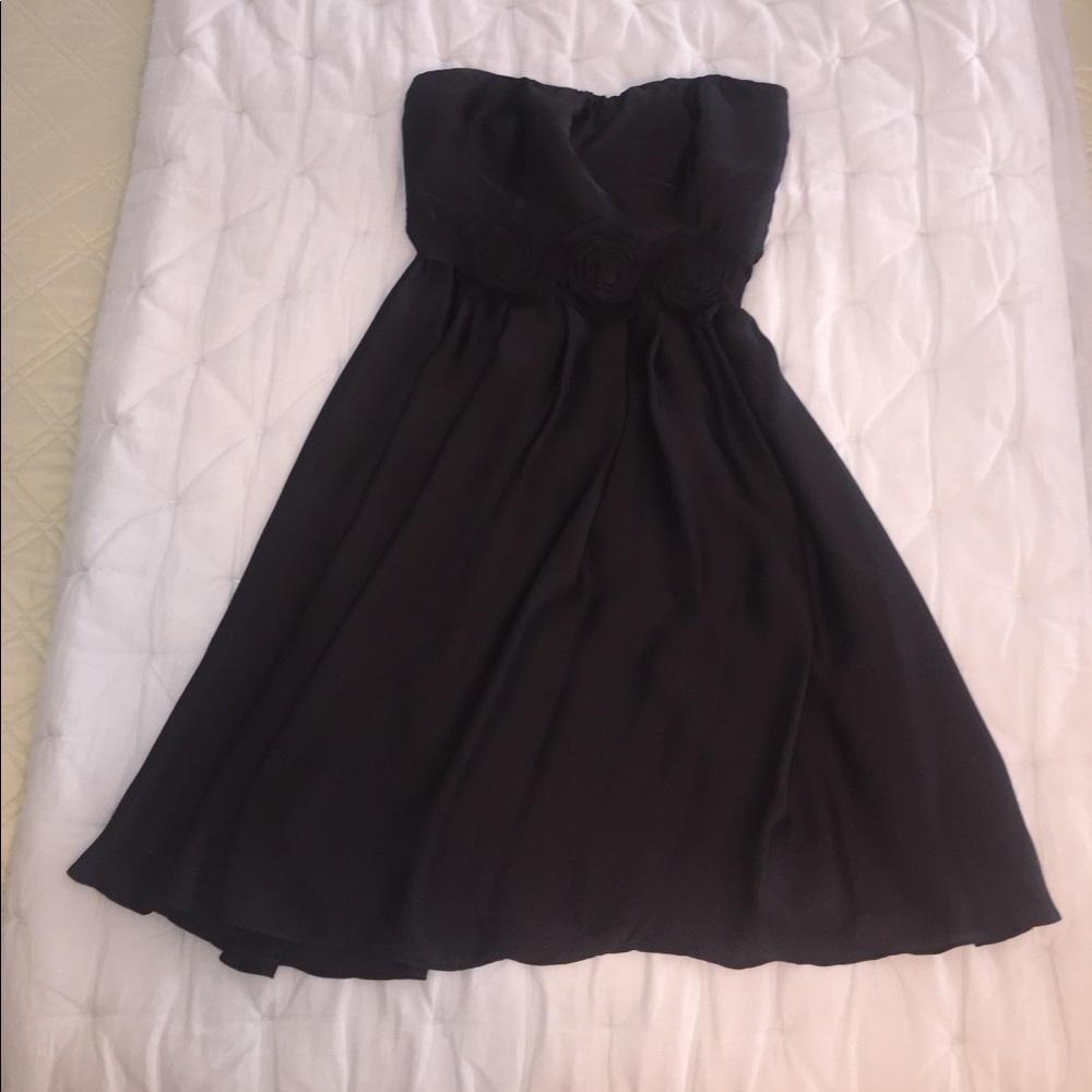 Black Strapless The Limited dress