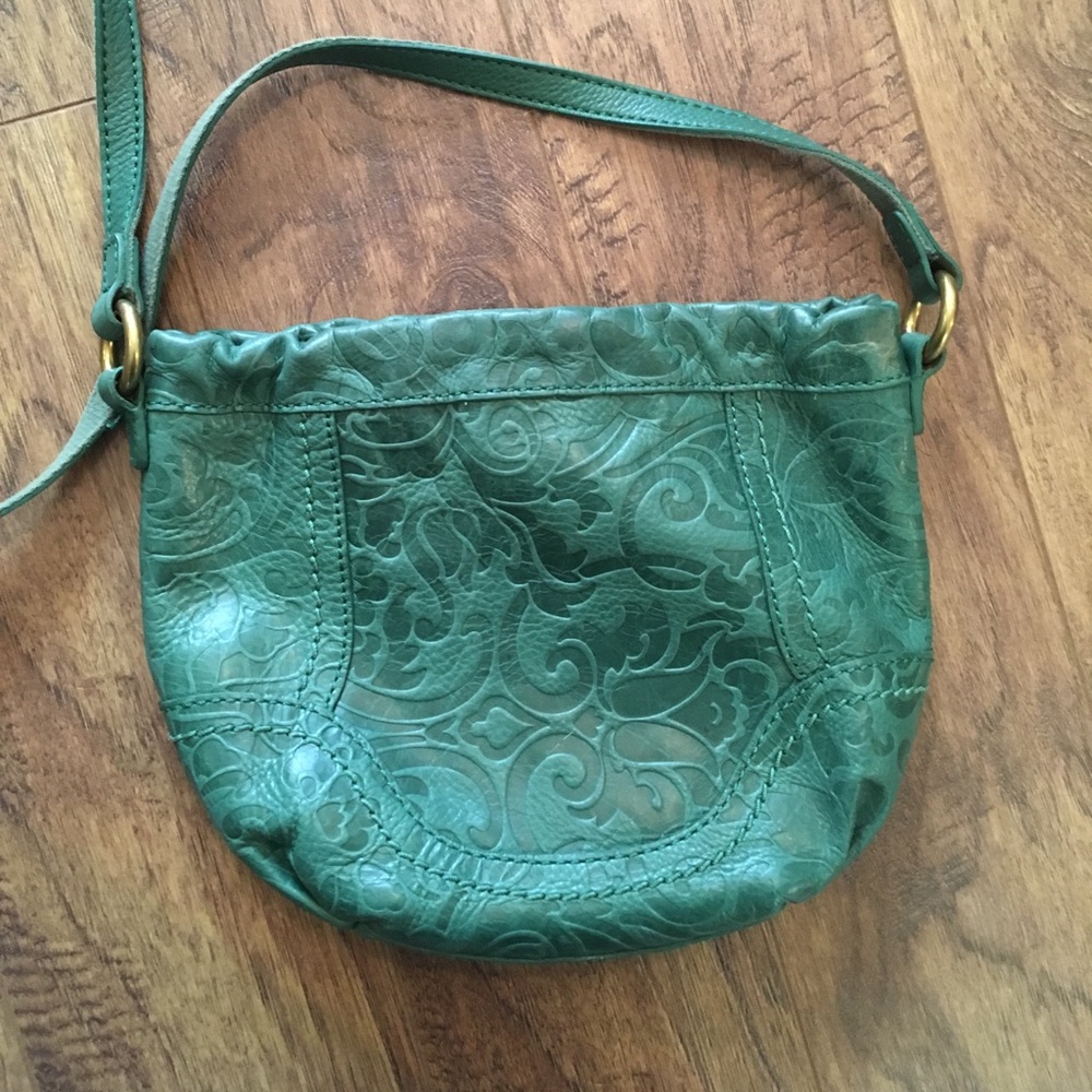 Teal Fossil Cross Body 🐢