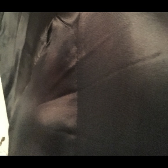 Vintage Satin Asian Mandarin Authentic Wedding Top - Picture 6 of 8