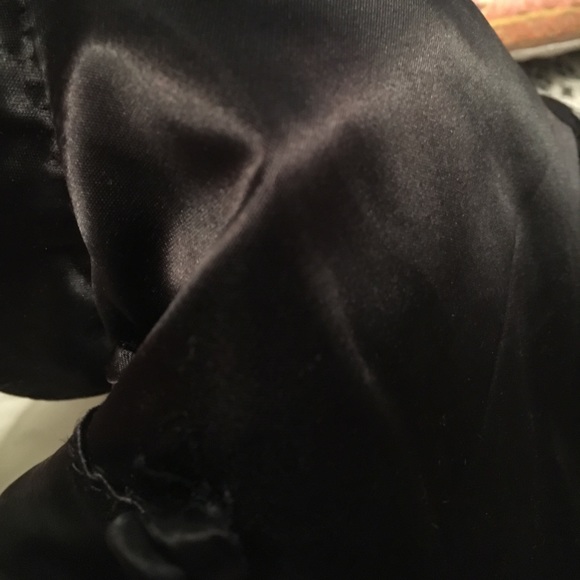 Vintage Satin Asian Mandarin Authentic Wedding Top - Picture 8 of 8