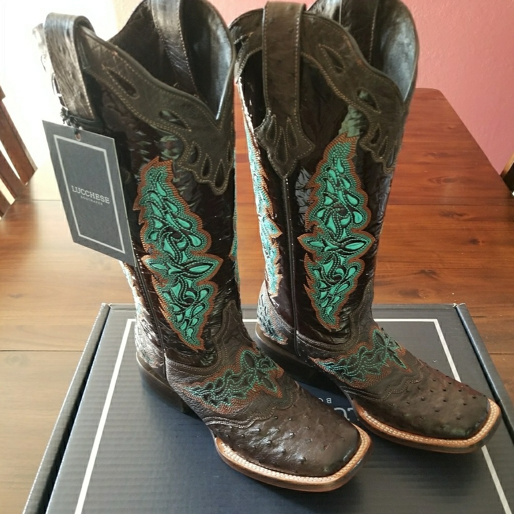 💢Lucchese Cowgirl Boots