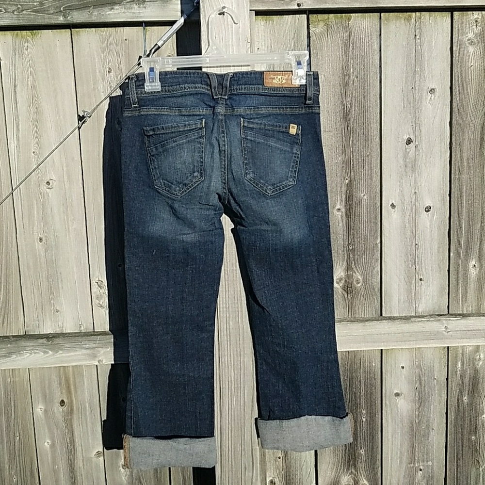 Stretch Denim Capris - Picture 2 of 3
