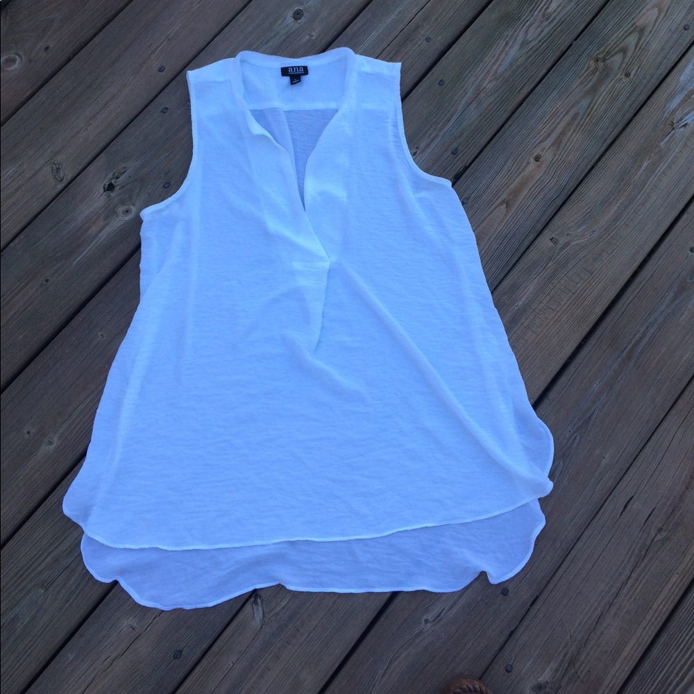 Sheer tunic top