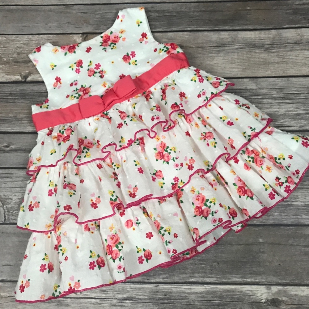 Small Wonders Floral Dress size 3-6 months