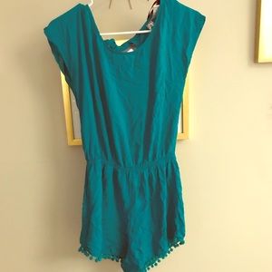 Teal romper