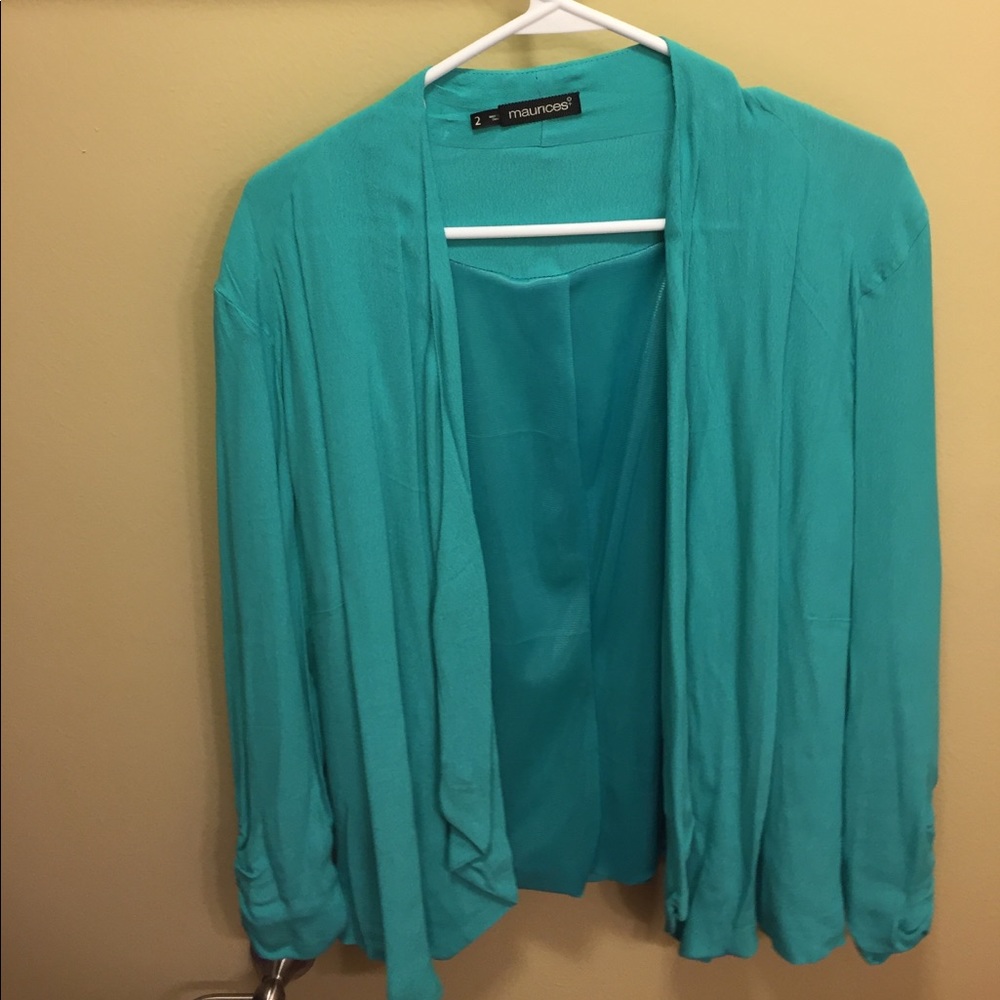 Maurice's seafoam green blazer