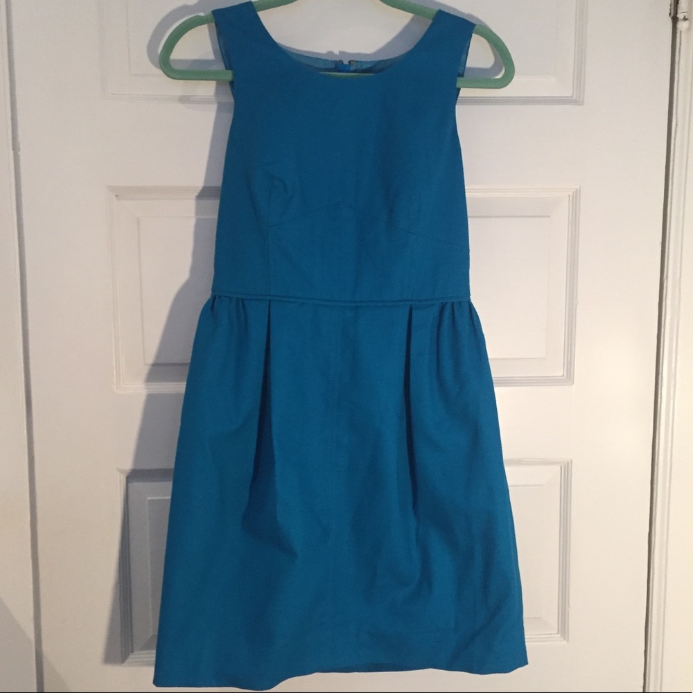 NWT blue jcrew dress