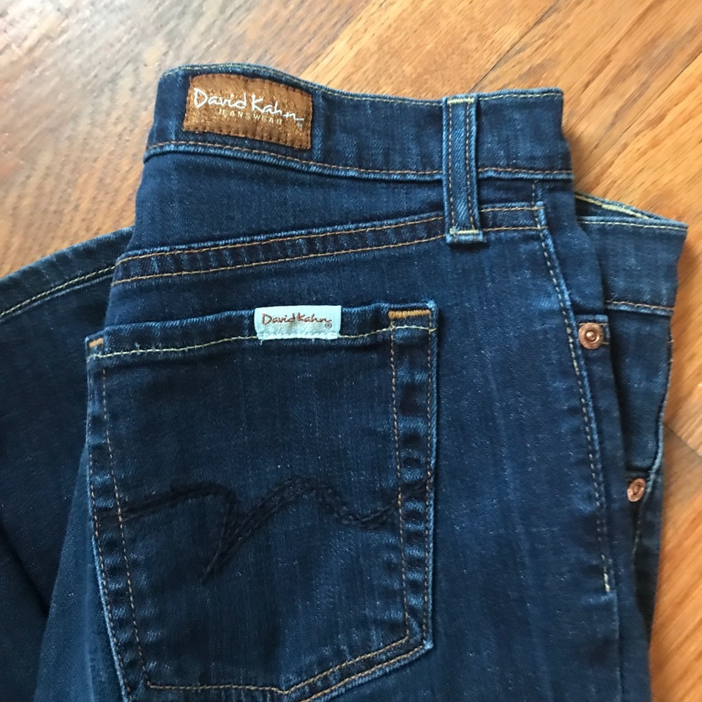 David Khan zip jeans