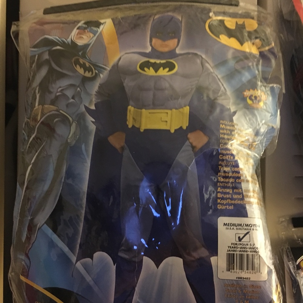 Batman costume.