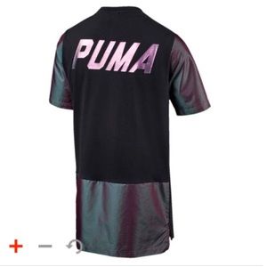 Puma color block black shift gasoline effect M