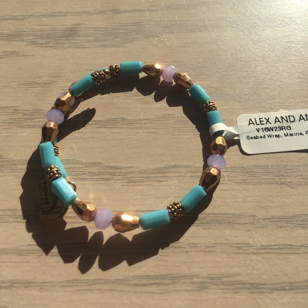 NWT Alex & Ani Beaded Bracelet