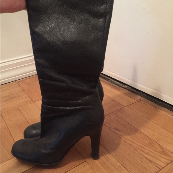 ❌SOLD❌ Juicy Couture Black Leather Boots - Picture 4 of 6