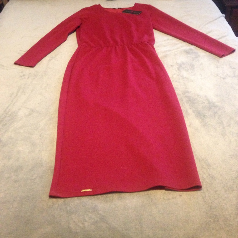 Lem nicole red dress NEW never worn! Size L