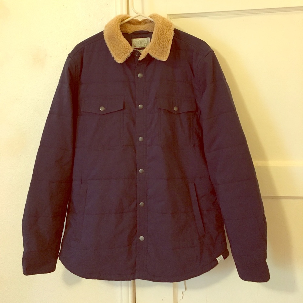 LUCKY BRAND Sherpa Collar Jacket