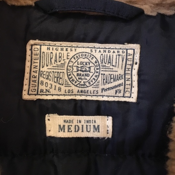 LUCKY BRAND Sherpa Collar Jacket - Picture 2 of 4