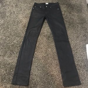 Naked & Famous Black Denim Jeans