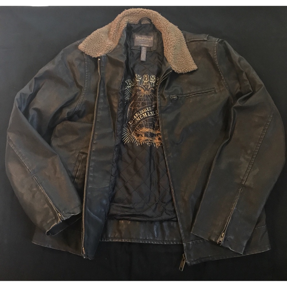 Aéropostale Faux Leather Jacket