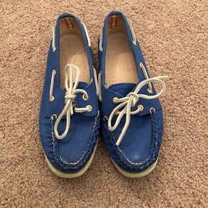 Blue Sperry Top-Sider for J.Crew