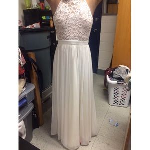 White Prom / Formal Dress