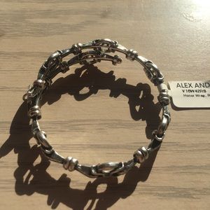NWT Alex & Ani Silver Bracelet