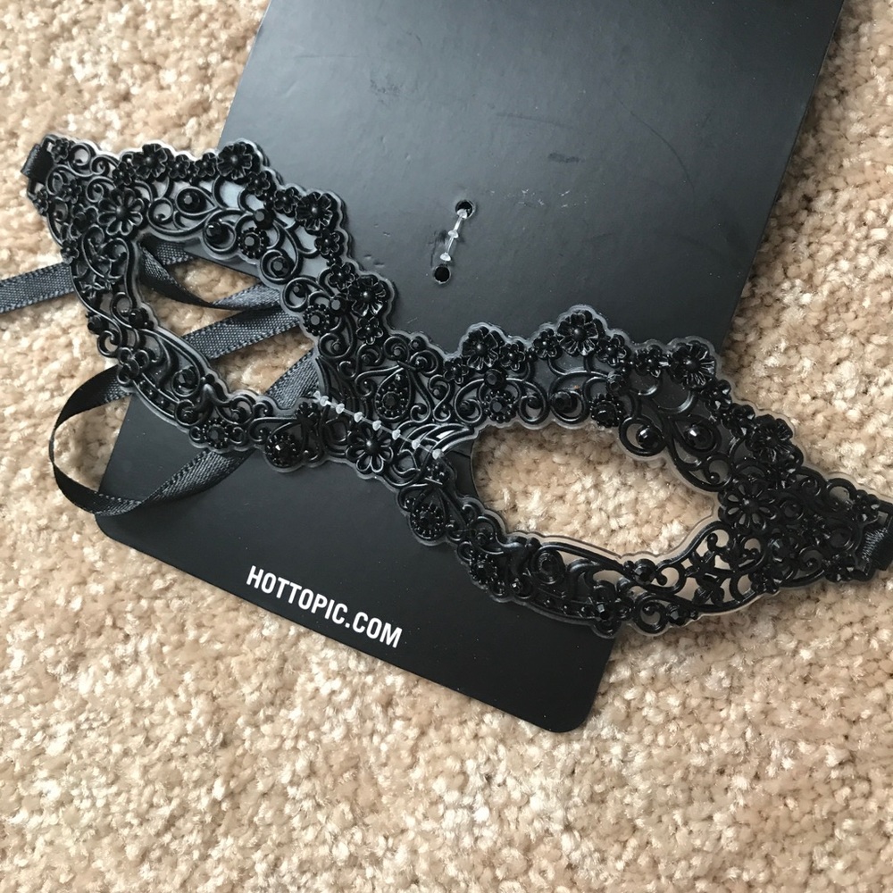 Black masquerade Halloween Festival mask