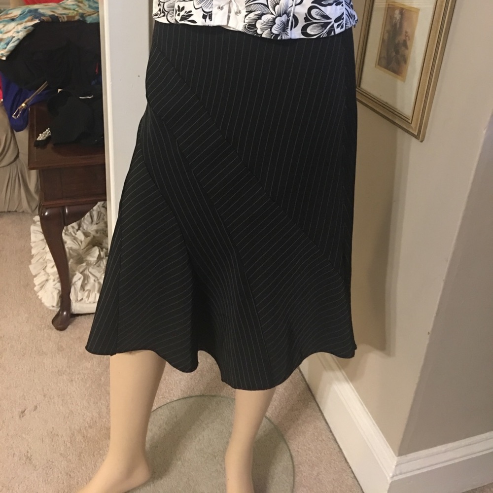 Pin stripe skirt