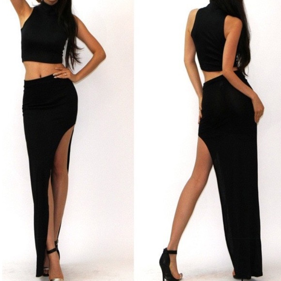 Dresses & Skirts - Sexy Black Cut Out Skirt