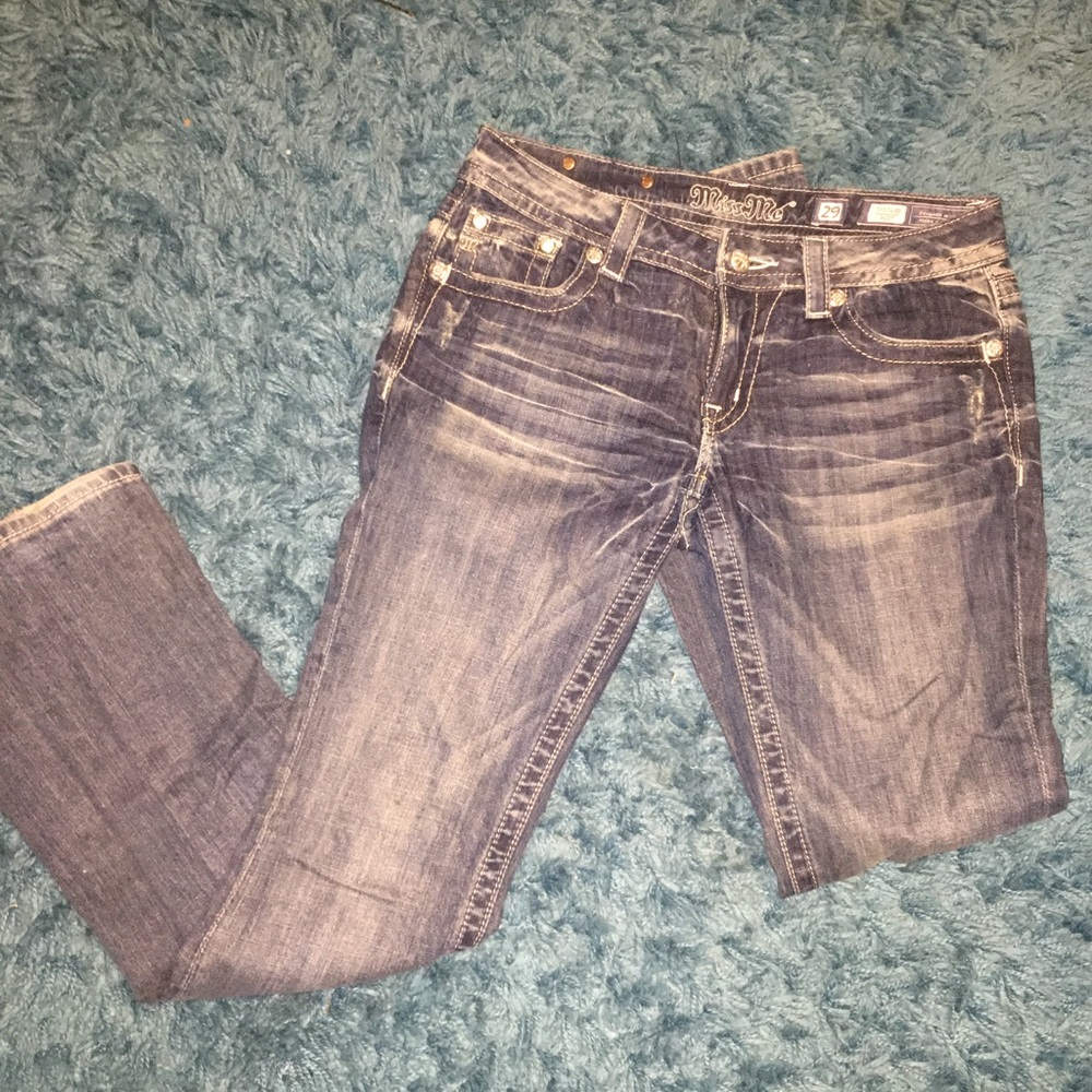 Like New Miss Me Bootcut Jeans