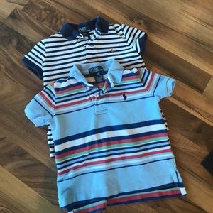 Boys Ralph Lauren polo's in good condition!