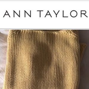 Mustard knit sweater