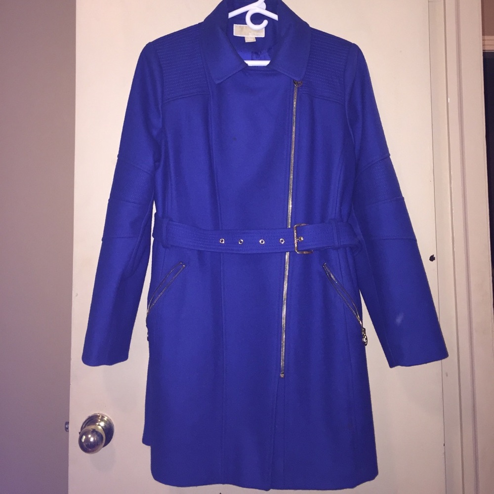 Royal blue coat