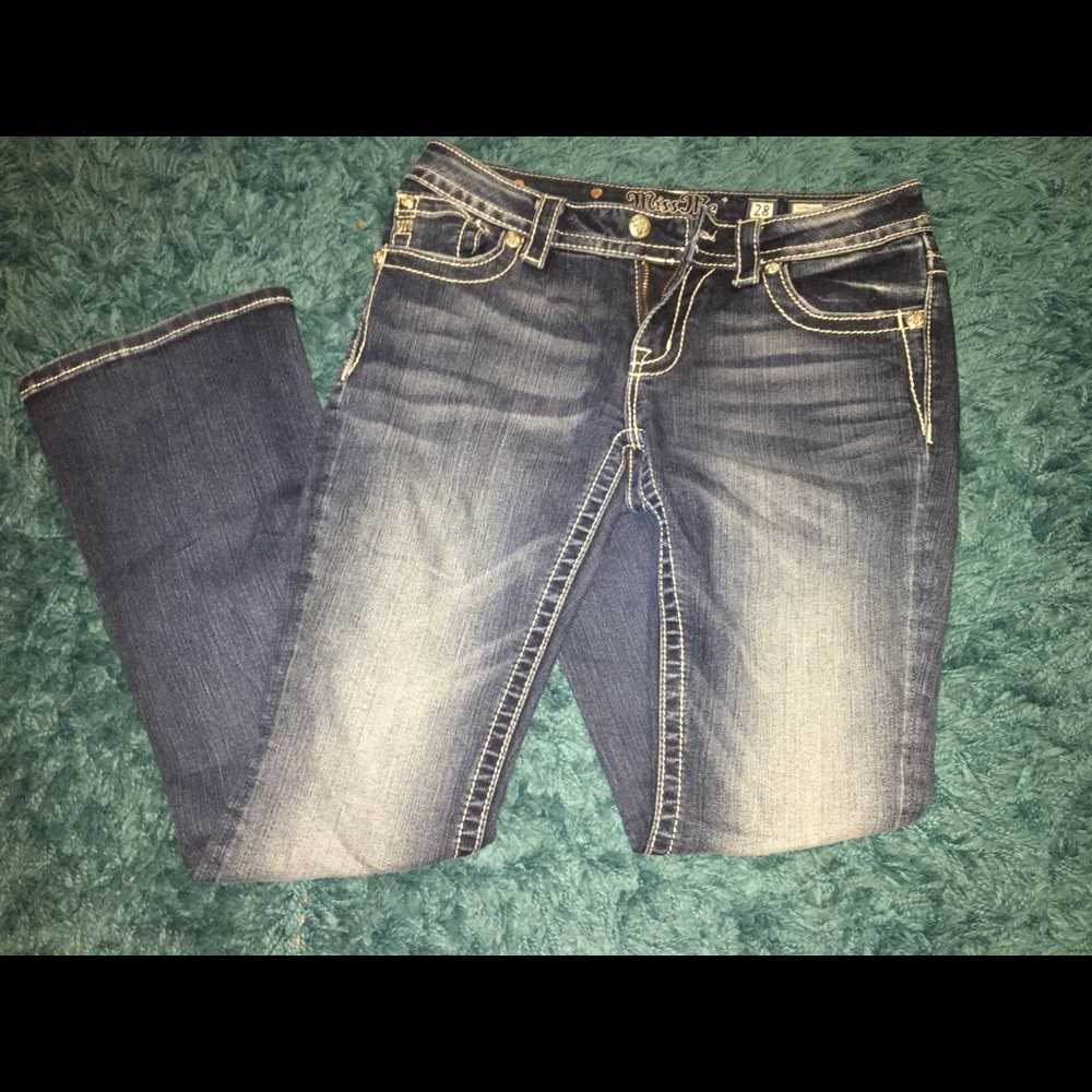 Like New Miss Me Bootcut Jeans