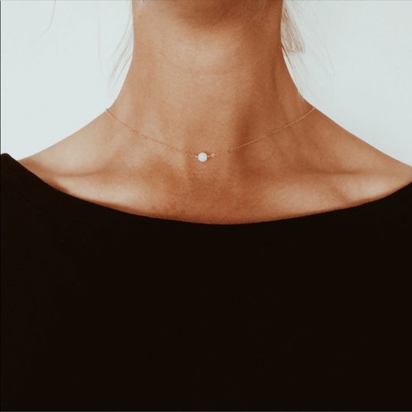 Reversible necklace gold or silver w/ pearls NWOT - Picture 2 of 2