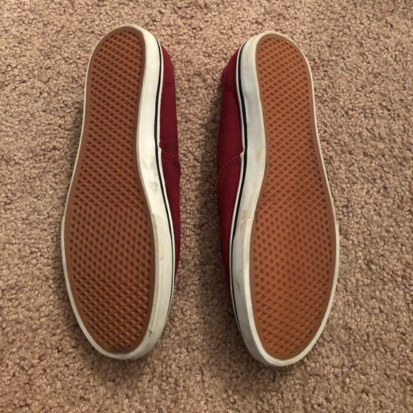 Maroon Vans Size 6.5 - Picture 3 of 4