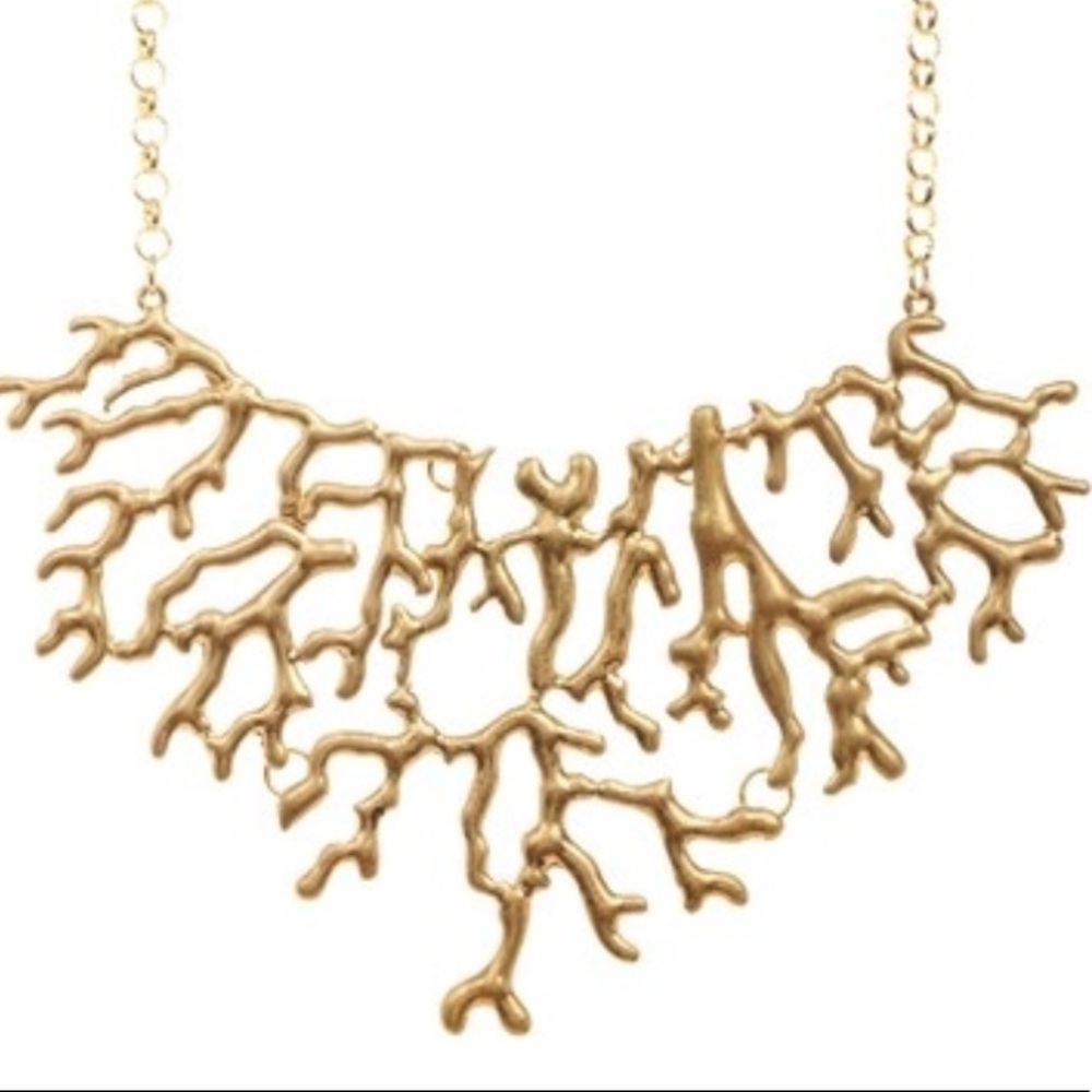 CORAL REEF GOLD NECKLACE